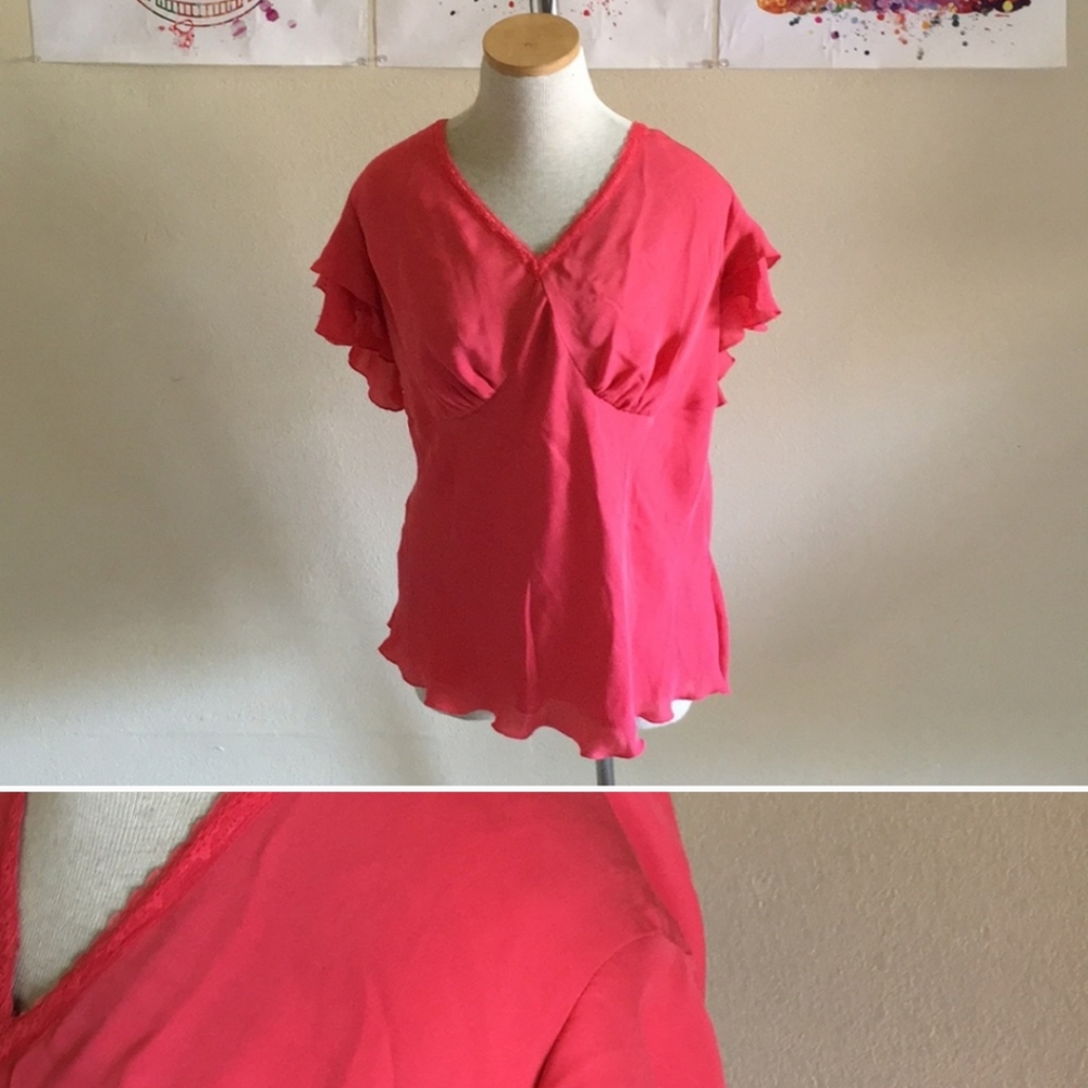 ISO Lane Bryant Ruffle Blouse